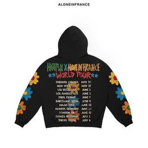 Highflix x Alone In France - World Tour Hoodie