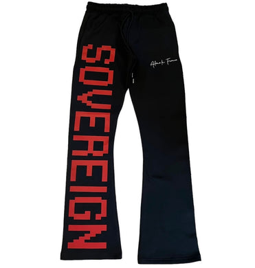 Bred “Sovereign” Flared Sweatpants