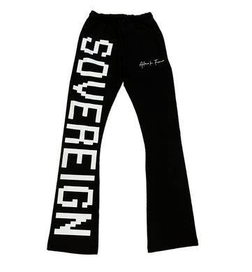 “Sovereign” Flared Sweatpants